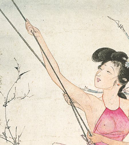 临川-胡也佛的仕女画和最知名的金瓶梅秘戏图